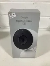 Google - Nest Cam Indoor (wired, 3rd gen)  2K Video and Gemini