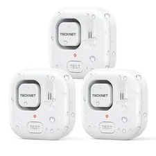 Water Leak Detectors for Home 120dB Water Sensor Alarm Leak Detector IP66 Wat