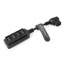 Short Hub Dtap Male To 4 Port Female Power Cable For ARRI RED TILTA Steadicam