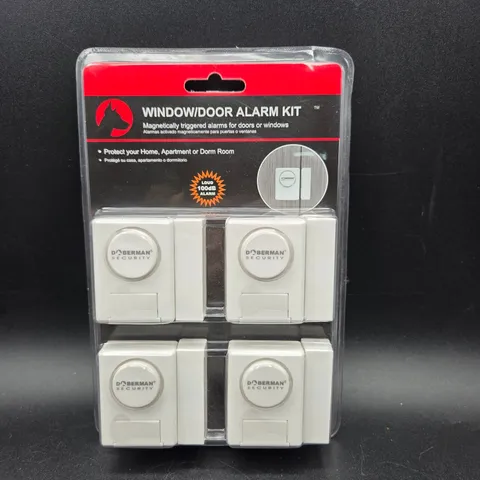 Doberman Security 4pk Window / Door Alarm Kit Magnetically Triggered NEW