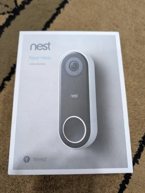 Nest Hello video door bell wired NC5100 US, USED, Great condition