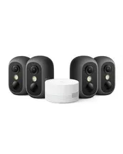 eufy Security eufyCam C35 4-Cam Kit, Wireless Indoor/Outdoor Black
