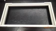 M&S Linear WT1 White Frame for Intercom Masters NEW