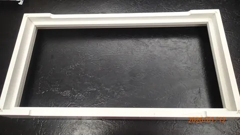 M&S Linear WT1 White Frame for Intercom Masters NEW