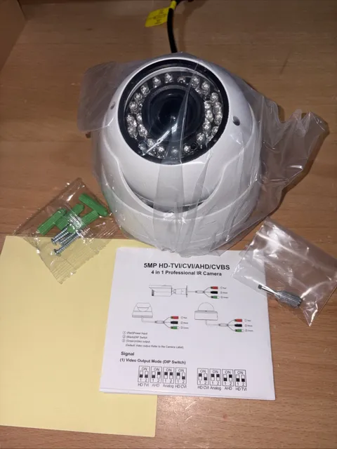 2MP CCTV Camera HD 1080P 4-in-1 TVI/AHD/CVI/960H/CVBS Security Dome Camera *NEW*