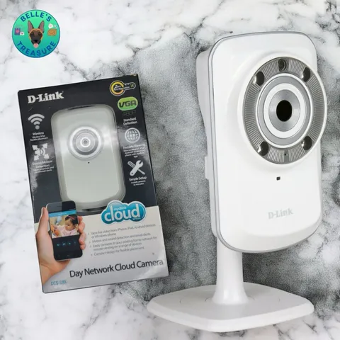 D-Link Cloud Camera 1100 DCS-932L Day/Night Network White with Mydlink-Enabled