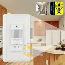 Automatic On/Off PIR Infrared Occupancy Vacancy Motion Sensor Light Lamp Switch