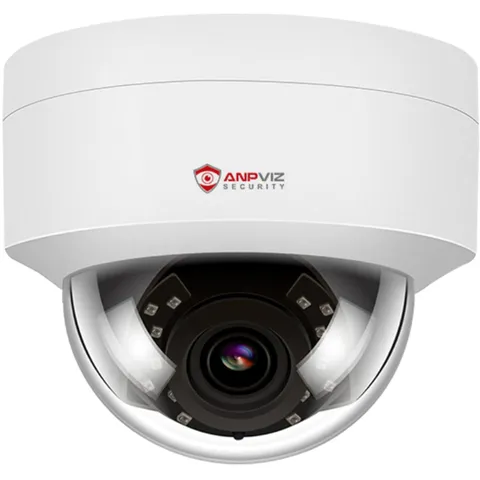 Anpviz 4MP PoE IP Dome Camera with Microphone/Audio 98ft IR Night Vision IP