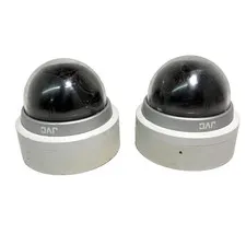 JVC TK-C2201U Ceiling Mounted Mini Dome Analog Camera Lot of 2
