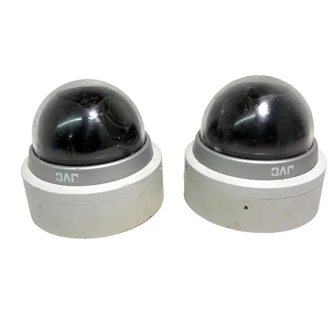 JVC TK-C2201U Ceiling Mounted Mini Dome Analog Camera Lot of 2