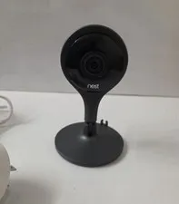 Google Nest Cam Indoor Security Wi-Fi Camera 1st Gen A0005 + Power Cord - Works