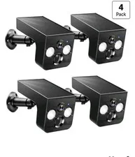 TOVDOR 2K Solar/Battery Wireless Wi-Fi Outdoor Cameras Night Vision 4-Pack