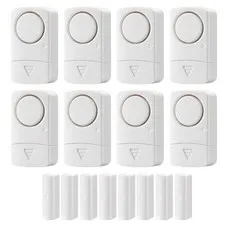 Door Window Alarm, Window Sensor Alarm for Home Safety, 120 DB Pool Door Alar...