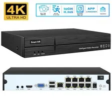 16CH 8MP NVR PoE Network Video Recorder for Security IP Camera System( No HDD）