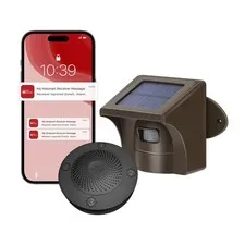 eMACROS Pro 3 Smart Solar Driveway Alarm System 2.4G WiFi, App Push Notificat...