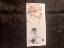 Smart Camera Wi-Fi Bulb Camera IP/Network Night Vision Color White Indoor