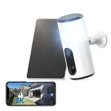 ANRAN Solar Security Camera Outdoor Wireless WiFi Battery Home 2 Way Audio IP65