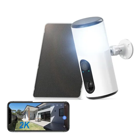 ANRAN Solar Security Camera Outdoor Wireless WiFi Battery Home 2 Way Audio IP65
