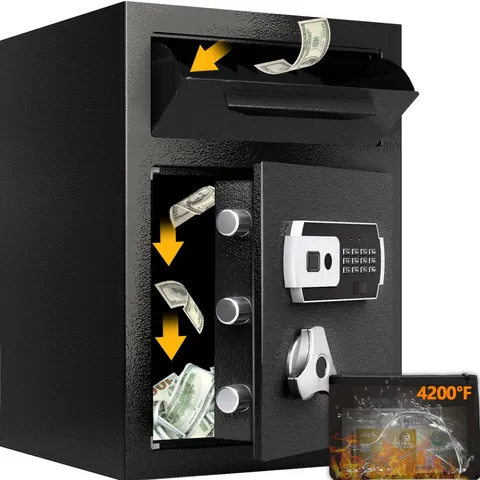 2.8 CUB Depository Drop Safe Fireproof Digital Combination