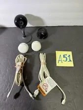 Lot Of 2 Google Nest Cam Indoor Security 1st Generation A0005 Cameras For Parts