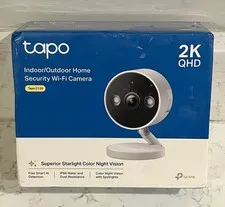 TP-Link Tapo Indoor/Outdoor Security Camera 2K QHD - Sealed Brand New