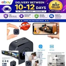 WiFi Security Camera HD Mini Full Color Night Vision Motion