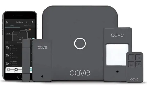 Veho VHS-001-SK Cave Wireless Smart Alarm Starter Kit Home Security System