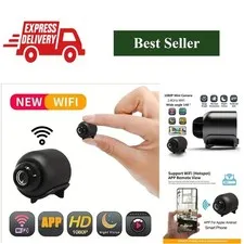 GEMODI X5 Mini 1080p Wi-Fi Security Camera Night Vision Motion Detection