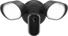 Arlo Wired Floodlight Camera 2K HDR 2000LM Color Night Vision Black