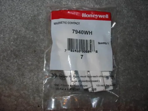 NEW 10 ADEMCO HONEYWELL 7940WH HARDWIRED CONTACT WITH MAGNET FOR VISTA CONTROLS