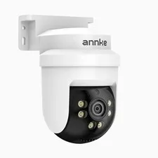 ANNKE 5MP TVI Audio Security Camera Outdoor IR Night Vision 350° Pan & Tilt