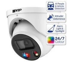 8MP IP CAMERA FIXED DETERRENCE TURRET