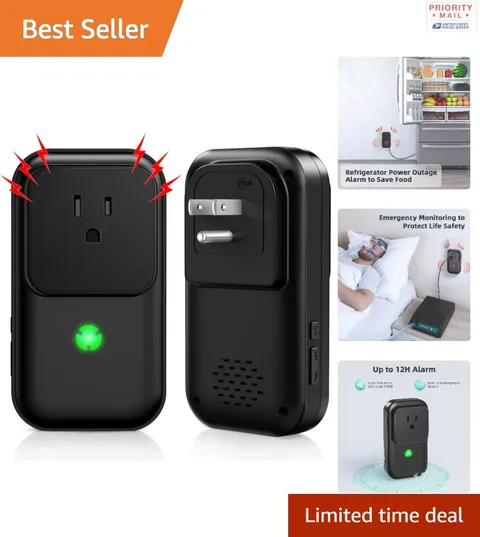 Compact 7 Siren Power Failure Alarm with LED Indicator - Essential Home Tool