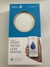 Quirky + GE / Overflow Smart Water Leak Sensor / White / POFLW-WH02 / Sealed
