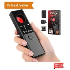 Rechargeable Hidden Camera Detector - 6-in-1 Privacy Protector for Home & Office