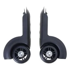1 pair Suitcase Replacement Spare Castor for Luggages Easy to Install