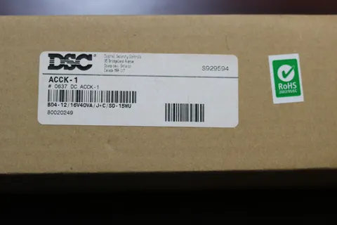 DSC ACCK-1 Accessory Kit with Battery, Transformer, Siren and Phone Jack