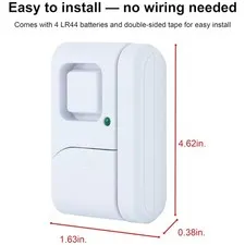 Easy Install Window Door Alarm, 12 Pack