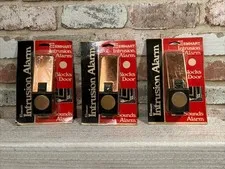 Lot Of 3 Emhart  Vintage Intrusion Alarm Door Alarms~Portable~NIP