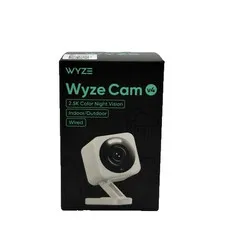 Wyze Cam v4 - 2.5K QHD Indoor/Outdoor WiFi Smart Security Camera