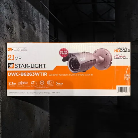 Digital Watchdog DWC-B6263WTIRW Star-Light 2.1MP/1080p HD Universal Bullet