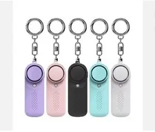 Personal Safety Alarm Keychain LED Light Emergency Self Defense 130dB NEW