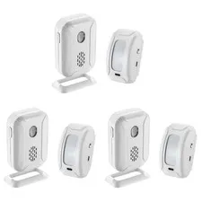 Wireless Motion Sensor Detector Gate Entry Door Bell Welcome Chime Alert Alarms