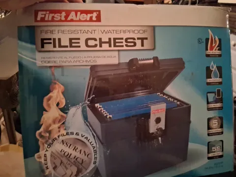 First Alert Fire Resistant/ Water Proof File Chest