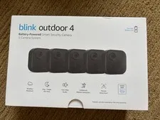 Blink Outdoor 4 Wireless Battery Smart Home Security Camera System w 5 Cameras