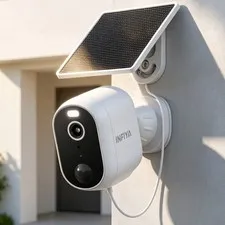 INFIYA Z1 100% Wireless Solar Security Camera Outdoor Color Night Vision WiFi 2K