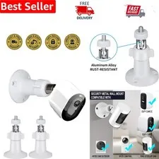 Adjustable Security Camera Mount for Arlo Pro Series, 360-Degree Swivel, 2 Pack