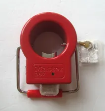 Master Lock 387 High Security King Pin Trailer Coupler Lock with Keys NEW