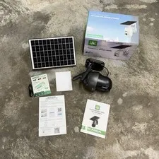 Soliom S600 4G LTE Solar Powered Security Camera Wireless Outdoor Open Box READ