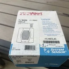 System Sensor HW-LF Low Frequency Sounder White • 2 Wire • New In Box